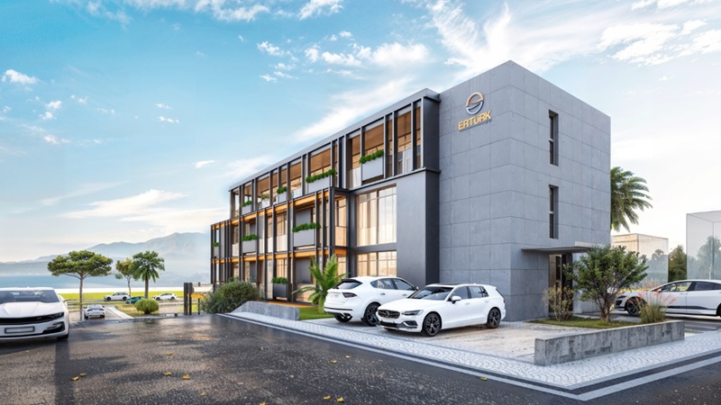 Ertürk Yalı, İzmir Aliağa Yalı Mahallesi’nde modern mimariyle hayata geçirilmektedir.