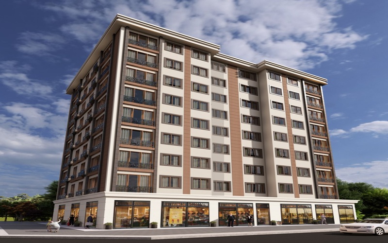 EvonaPark No 2, İstanbul Kadıköy Sahra-yı Cedid Mahallesi’nde modern mimariyle