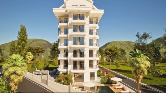 Exquisite Residence, Antalya Alanya Avsallar Mahallesi'nde modern mimariyle hayata geçirilmektedir.