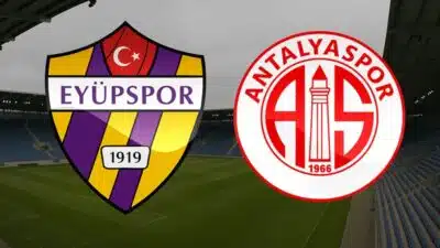 Eyüpspor Antalyaspor maçı Süper Lig’de büyük heyecan yaratıyor. Muhtemel 11’ler,