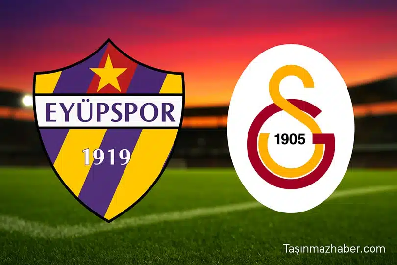 Eyüpspor ile Galatasaray, Süper Lig’de kritik mücadelede karşı karşıya geliyor.