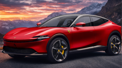 Ferrari Luce’nin tamamen elektrikli yapısı ve dikkat çeken iç mekân