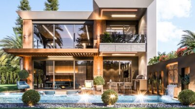 Fours Villa, Çanakkale Merkez Barbaros Mahallesi’nde modern mimariyle hayata geçiriliyor.