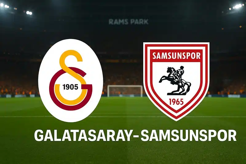 Galatasaray, Samsunspor karşısında iç sahadaki yenilmezlik serisini sürdürmek istiyor. Dev