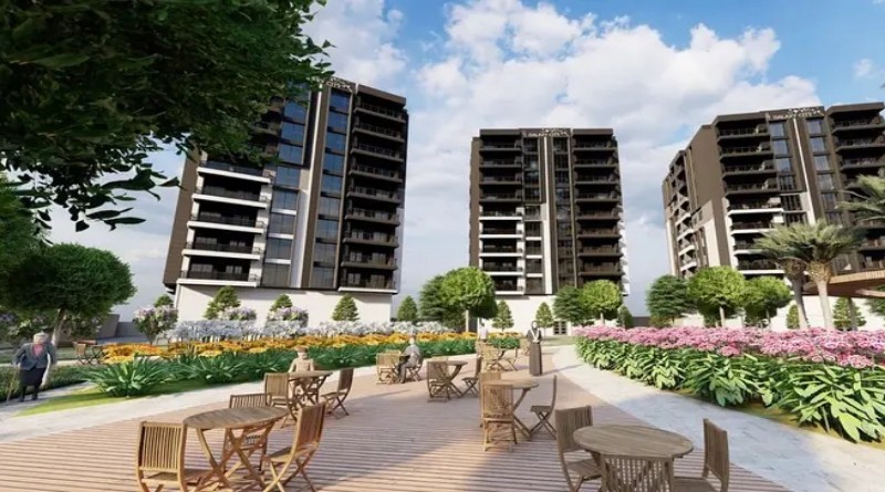 Galaxy City Batman projesi benzersiz peyzaj alanları, sosyal alanları ve