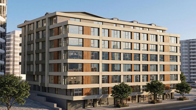 Galleria Park Residence, İstanbul Kağıthane Yahya Kemal Mahallesi’nde modern mimariyle