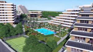 Konut projesi Özkon İnşaat tarafından İzmir ili, Torbalı ilçesi, Ayrancılar