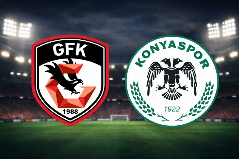 Gaziantep FK ile Konyaspor 25 Ocak 2026 Pazar günü karşılaşıyor.