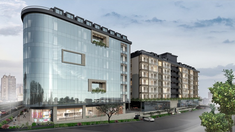 Gedik Center Maltepe projesi, 5.037 m² arsa üzerinde yükseliyor. 1+1,