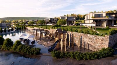 Gökçe Nefes Gebze projesi Kocaeli Cumaköy’de yükseliyor. 33 bağımsız villadan