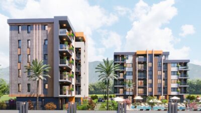 Göktuğ Kılıçhan Sitesi, Antalya Aksu Güzelyurt Mahallesi’nde modern mimariyle hayata