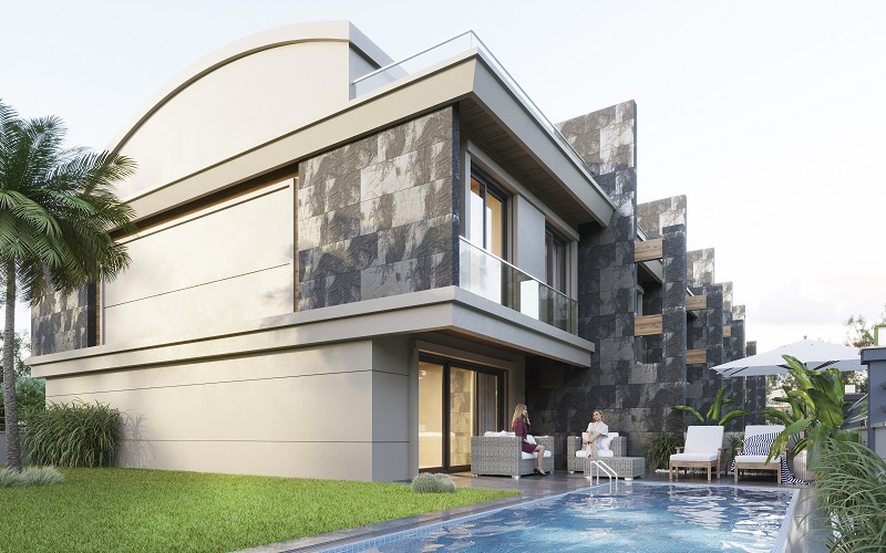 Gölcükler 6 Villaları konut projesi modern mimarisi ve kaliteli malzemelerle