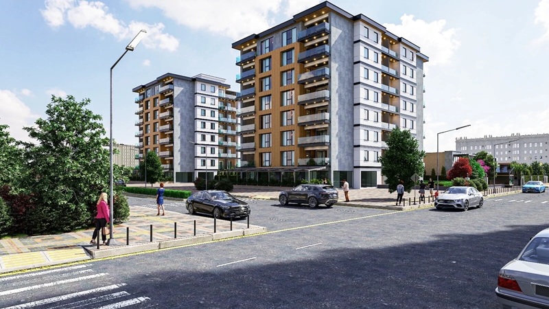 Gold Twins, Çanakkale Merkez Esenler Mahallesi’nde modern mimariyle hayata geçiriliyor.