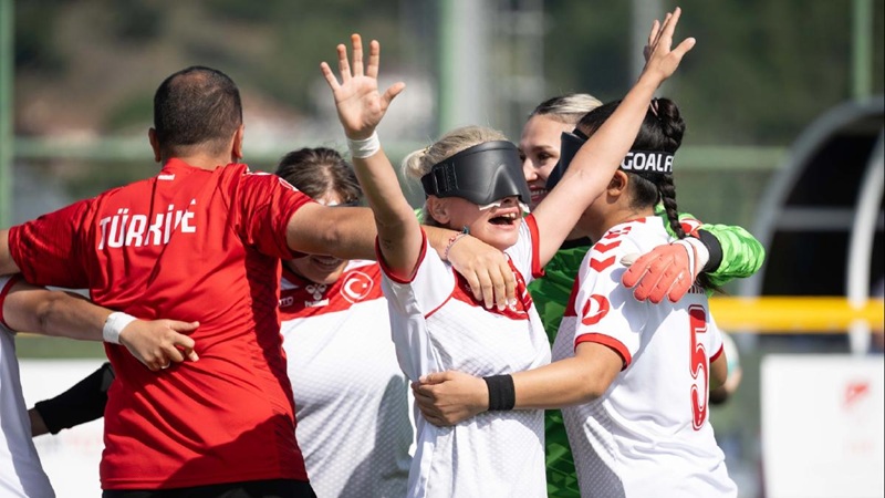 Görme Engelli Kadın Milli Futbol Takımı, İstanbul'da düzenlenen 2026 IBSA