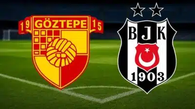 Göztepe Beşiktaş maçının ilk 11’leri belli oldu. İzmir’deki dev mücadelede
