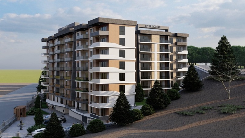 Gümüş Sitesi Ortahisar, Trabzon Ortahisar Yalıncak Mahallesi’nde modern mimariyle hayata