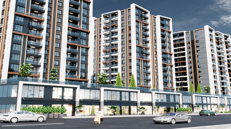 Güneyli Life, Kastamonu Merkez İnönü Mahallesi'nde modern mimariyle hayata geçirilmektedir.
