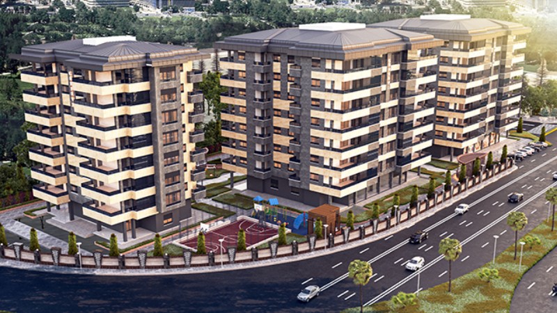 Günsev 8 Gaziantep projesi lüks yapısı ve konforlu yaşam alanlarıyla