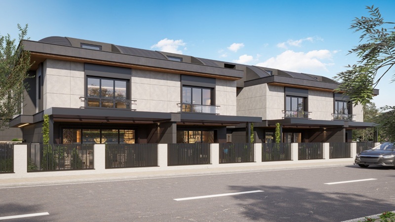 Güzelyalı Villaları, Çanakkale Merkez Güzelyalı Köyü’nde modern mimariyle hayata geçiriliyor.