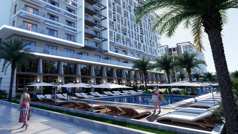 HMG Sky Port, Antalya Kepez Menderes Mahallesi’nde modern mimariyle hayata