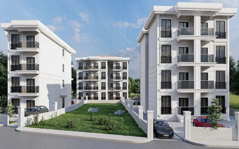 HY İnşaat 600 Evler satılık daire fiyatları HY İnşaat 600 Evler, Tokat Merkez Karşıyaka Mahallesi’nde modern mimariyle