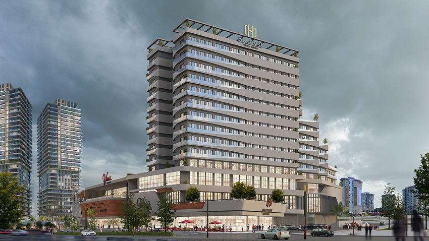 Hillport Family Suites, İstanbul Havalimanı’na 10 dakika mesafede 1+1 ve