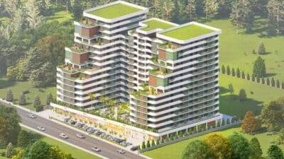 Hilltown Evleri Çerkezköy projesi, Tekirdağ’da 991,4 milyon TL yatırımla yükseliyor.