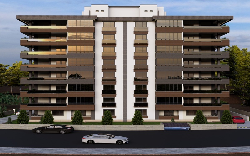 İkra Yüksel Meryem Apartmanı, Gaziantep Şahinbey Ertuğrulgazi Mahallesi’nde modern mimariyle