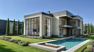 İncek Serenity Villaları, Ankara Gölbaşı İncek’te ultra lüks mimariyle hayata