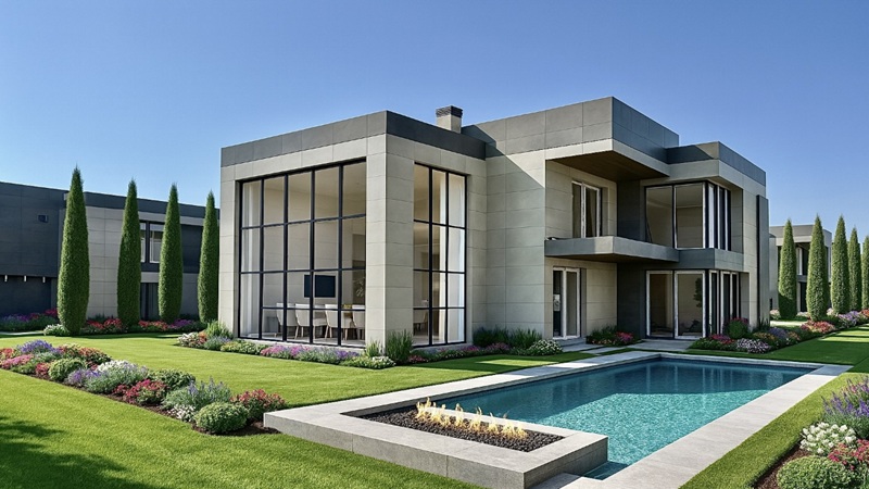 İncek Serenity Villaları, Ankara Gölbaşı İncek’te ultra lüks mimariyle hayata