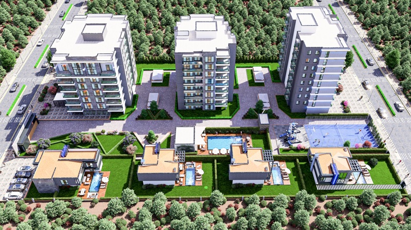 Innovia Life, Çanakkale Merkez Karacaören’de modern mimariyle hayata geçiriliyor. Projede