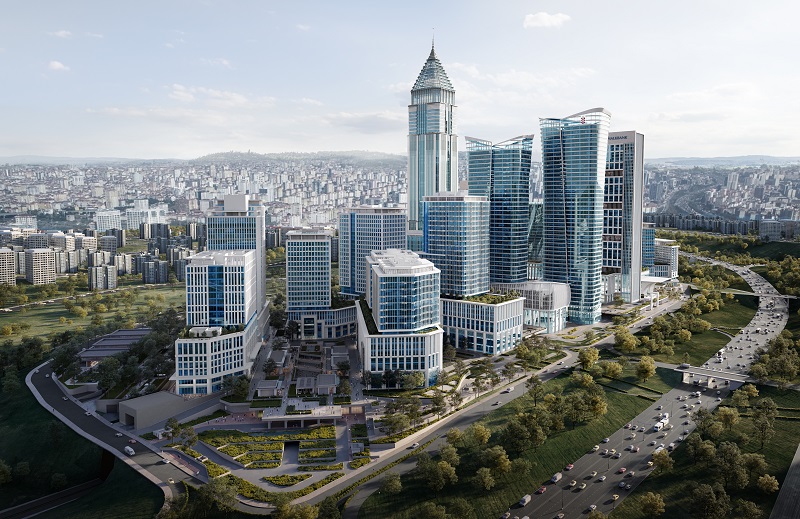 İstanbul Finans Merkezi Bankalar etabı açılıyor
