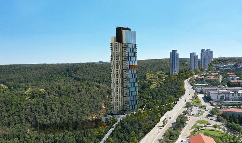 Joven 41, Ankara Çankaya Üniversiteler Mahallesi’nde modern mimariyle hayata geçirilmektedir.