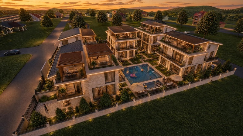 K & N Villa's, İstanbul Silivri Gümüşyaka Mahallesi'nde Archomer Group