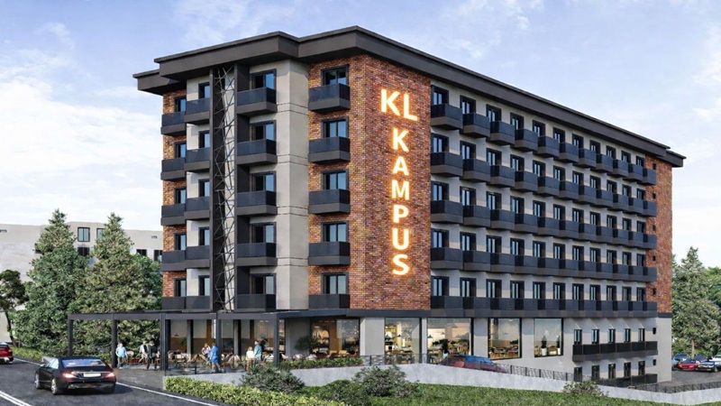 KL Kampüs, Kocaeli İzmit Kabaoğlu Mahallesi’nde modern mimariyle hayata geçiriliyor.