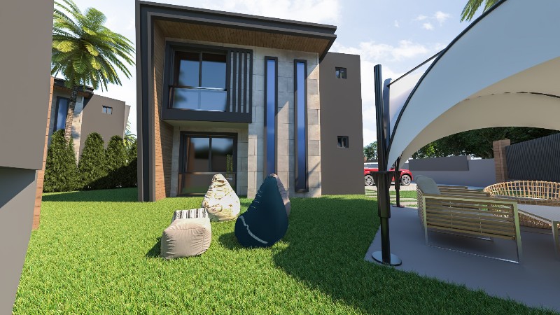 Kartem Premium Kuşadası projesi lüks yaşam alanları ve modern mimari