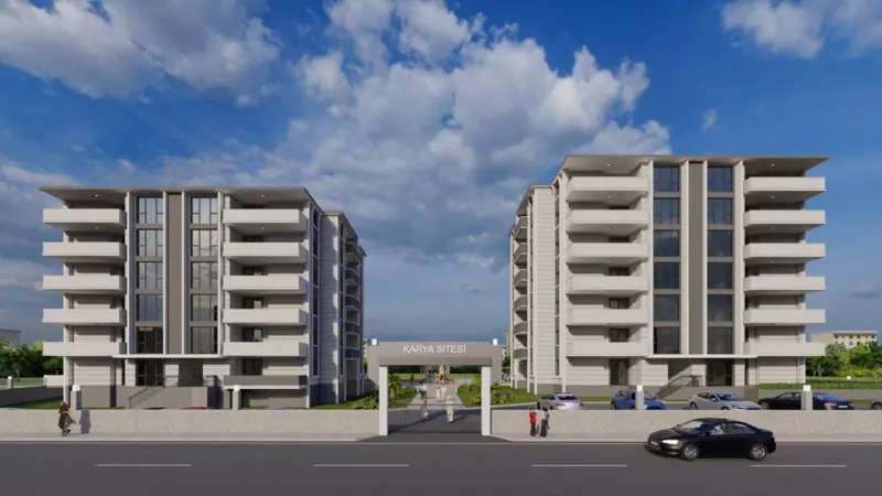 Karya Yaşam Terme satılık daire fiyatları Karya Yaşam Terme, Samsun Terme Fenk Mahallesi’nde modern mimariyle hayata