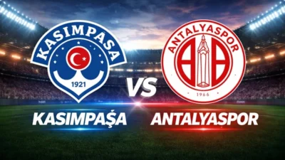 Kasımpaşa Antalyaspor maçı ne zaman, saat kaçta ve hangi kanalda?
