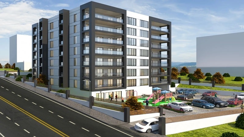 Kayapa Çamlık, Bursa Nilüfer’de modern mimariyle hayata geçirilmektedir. Projede daire