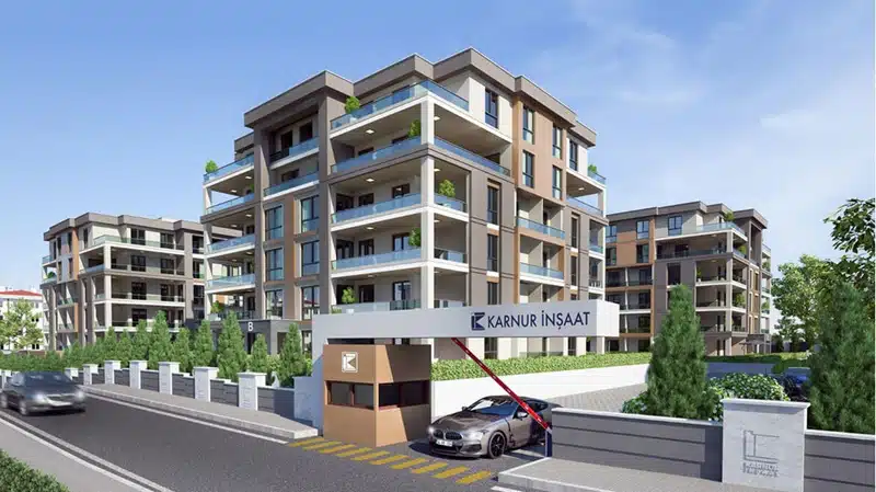 Kayapa Yıldızhan Park projesi, Karnur İnşaat tarafından Bursa Nilüfer’de hayata
