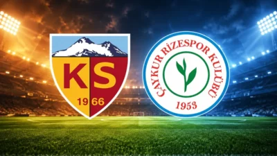 Kayserispor Rizespor maçı ne zaman, saat kaçta ve hangi kanalda?