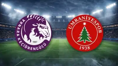 Keçiörengücü – Ümraniyespor maçı 28 Aralık 2025 Pazar günü saat