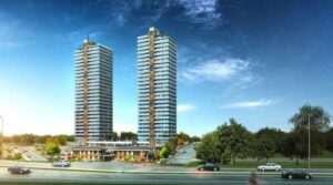 Keyvan İnşaat tarafından yaşama geçirilen Keyvan Acrux Residence & Mall
