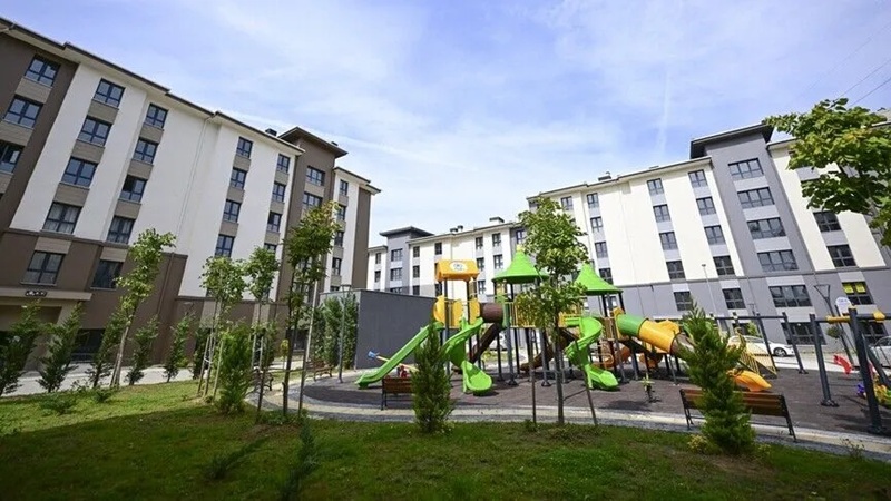 Kiralık Sosyal Konut Projesi kapsamında İstanbul'da inşa edilecek konutların örnek