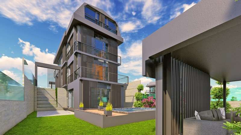 Kızılca HİT Villaları, İstanbul Şile Kızılca Mahallesi’nde modern mimariyle hayata