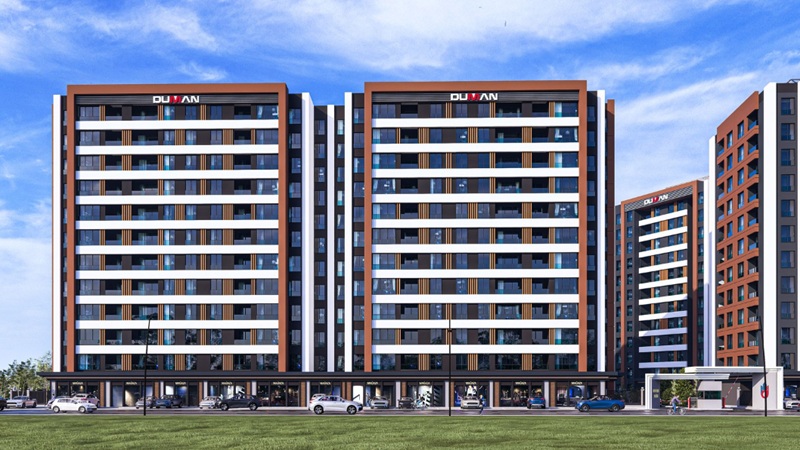 Kızılelma Talas, Kayseri Talas Yenidoğan Mahallesi’nde modern mimariyle hayata geçirilmektedir.