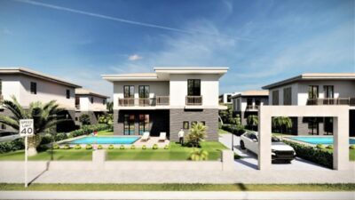 Konak Villaları Köyceğiz, Muğla Köyceğiz Toparlar Mahallesi’nde modern mimariyle hayata