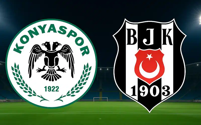 Konyaspor Beşiktaş maçı öncesi heyecan dorukta! Muhtemel 11’ler, puan durumu,