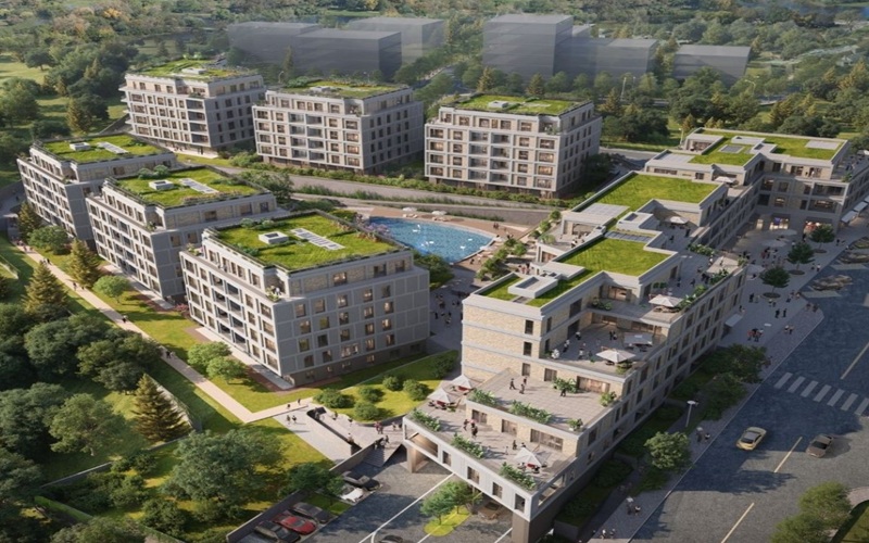 Koray Upland, İstanbul Eyüpsultan Göktürk Merkez Mahallesi’nde modern mimariyle hayata
