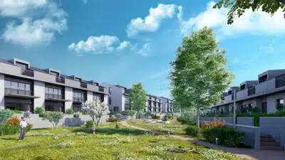 Kuzeybükü Zekeriyaköy projesi bölgededi çelik yapı güvencesiyle ilk kentsel dönüşüm